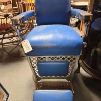 #2020 â€¢ Antique Emil J. Paidar Company Barber Chair
