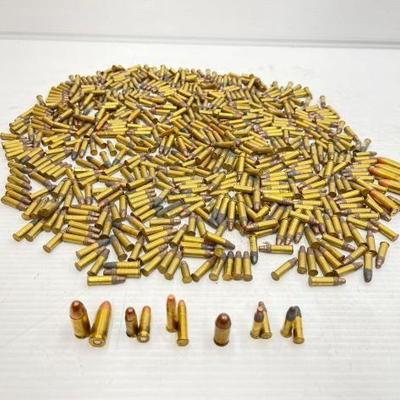 #1426 • Approx (626) Rounds of .22, 9mm and .380
