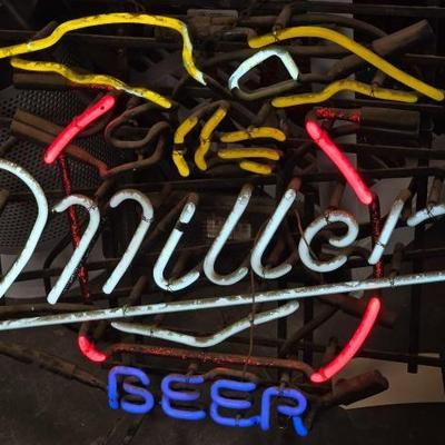 #2170 â€¢ Miller Beer Neon Sign
