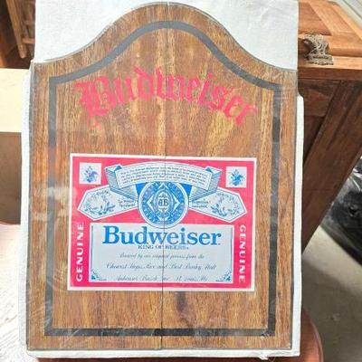 #2168 â€¢ Budweiser Dart Board
