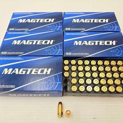 #1506 â€¢ (250) Rounds Magtech .40 S&W Ammo
