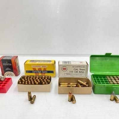 #1420 â€¢ 113 Rounds of 9mm Ammo
