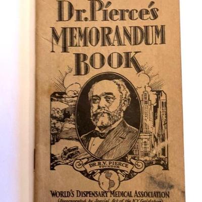 Dr. Pierce's Memorandum Book
