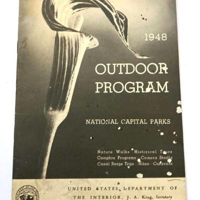1948 National Capital Parks Booklet 