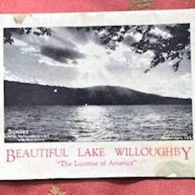 Antique Brochure of Beautiful Lake Willoughby
