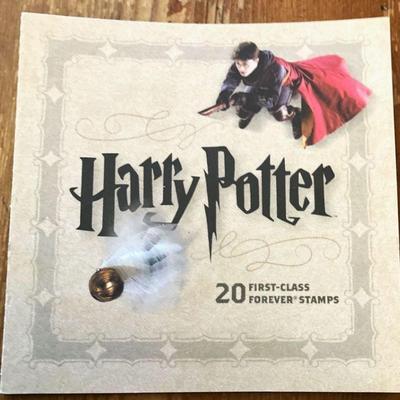 Full Book of Harry Potter Forever Stamps
