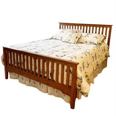 Lot 051   
Nadeau Mission Style Queen Size Bed Frame