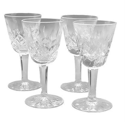 Lot 128   
Waterford Lismore Sherry Glasses, Set of Four (4)