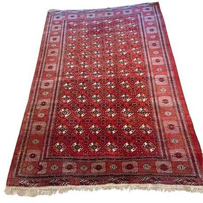 Lot 031  
Iranian Bokhara Wool Rug, Traditional Red