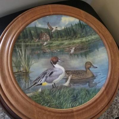 Knowles collector plate pintail ducks