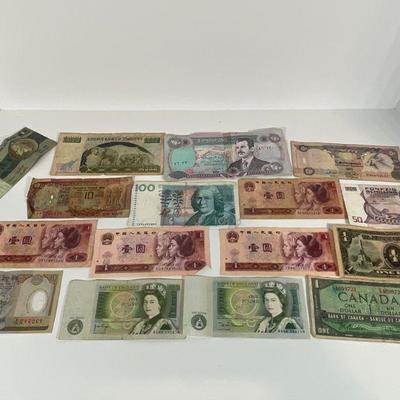 Various intl currency