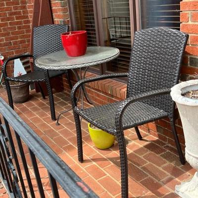 Porch table & chairs
