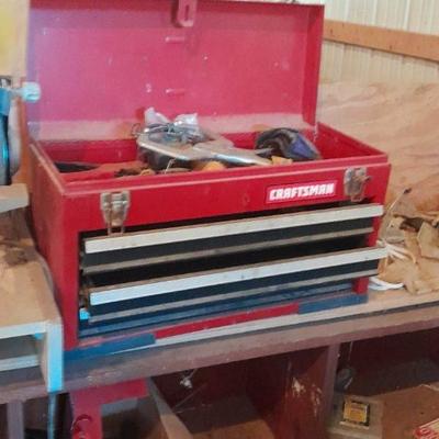 Craftsman toolbox & contents