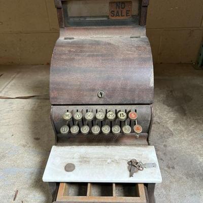 Lot 287 | Antique / Vintage National Cash Register