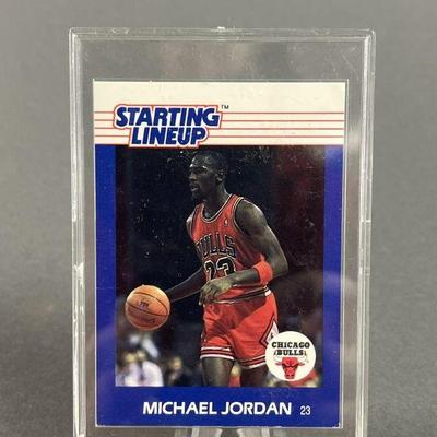 Lot 96 | Michael Jordan Kenner Starting Lineup Card