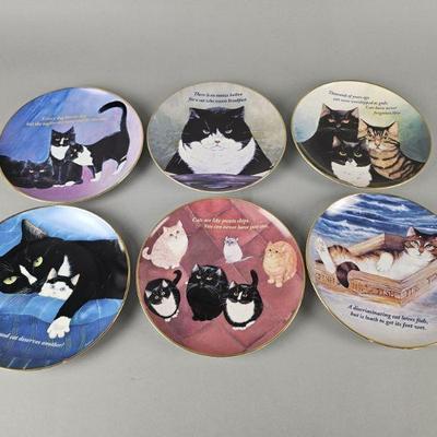Lot 238 | Danbury Mint It's A Cat's World Collection Plates