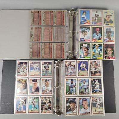 Lot 514 | Vintage MLB Topps Player Card Binders