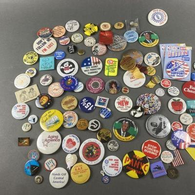 Lot 333 | Lot Of Assorted Vintage Pin Backs