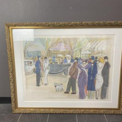 Lot 372 | Signed & Numbered Isaac Maimon Serigraph W/COA