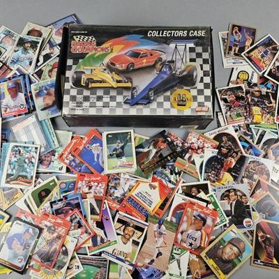 Lot 29 | Vintage Collector Case w/ Player Sports Cards