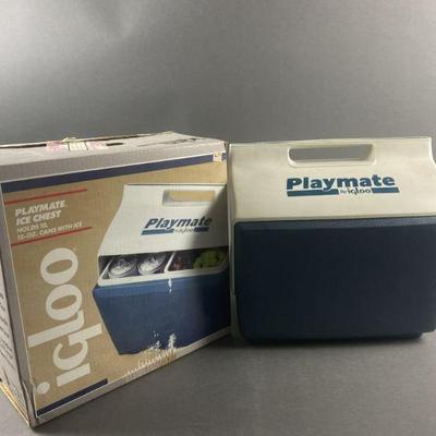 Lot 329 | Vintage Playmate Igloo Cooler With Box
