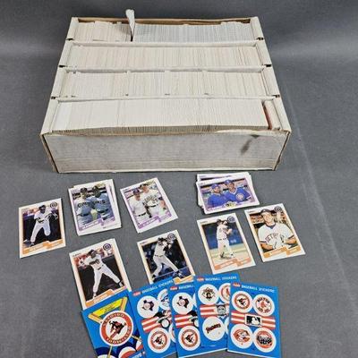 Lot 502 | Lot of Fleer Baseball Cards and Stickers