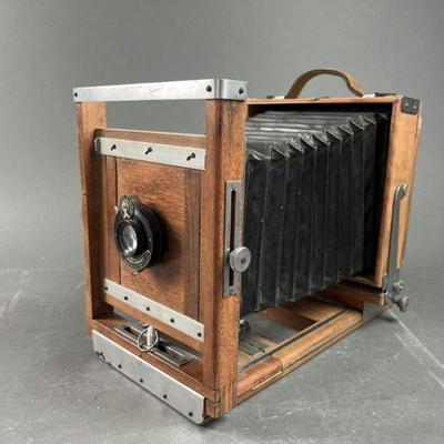 Lot 246 | Antique Burke & James 5x7 Camera & Tripod