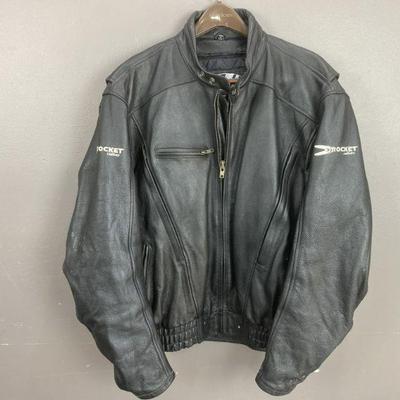 Lot 224 | Joe Rocket Leather Motorcycle Jacket