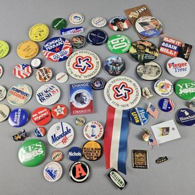 Lot 135 | Vintage/Contemporary Political Pins & More!