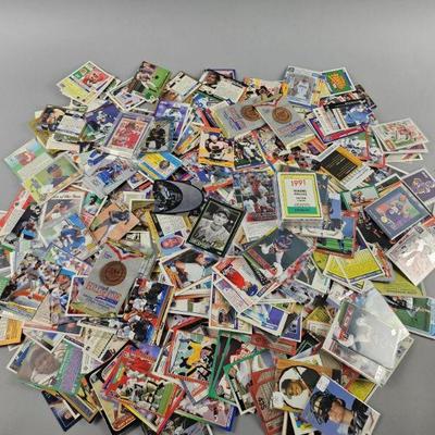 Lot 412 | Large MLB, NFL, NHL Player Card Variety & More!