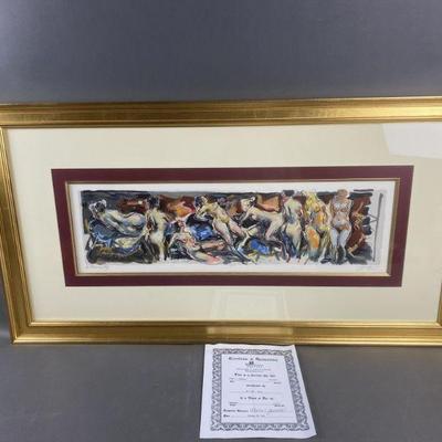Lot 71 | Signed & Numbered Study 1 Kosowsky Serigraph
