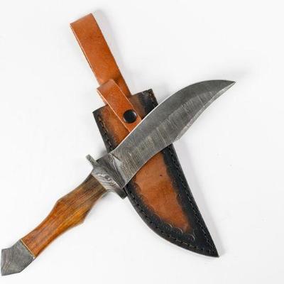 Lot 103j | Handmade Damascus Steel Knife