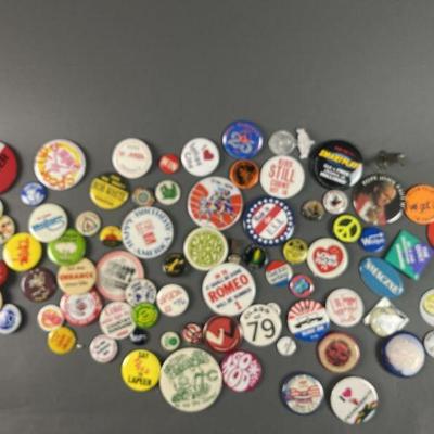 Lot 146 | Vintage Pinbacks & Buttons