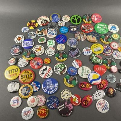 Lot 331 | Assorted Pin Back Lot