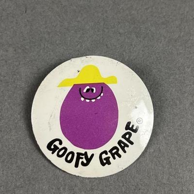 Lot 138 | 1970s Goofy Grape Tin Litho Tab Pin