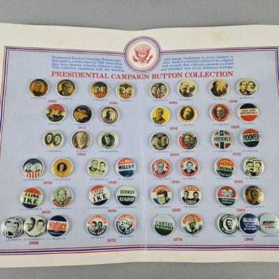 Lot 99 | Vintage Presidential Campaign Button Collection