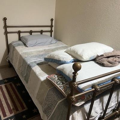 Brass Twin bed