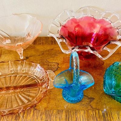 Beautiful, Colorful Glassware