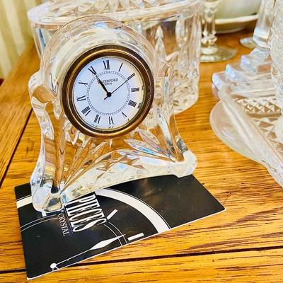 Waterford Crystal Clocks