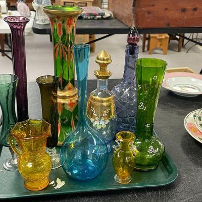 Sale Photo Thumbnail #74: Glass Vases
