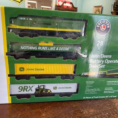 Sale Photo Thumbnail #65: Lionel John Deere Train