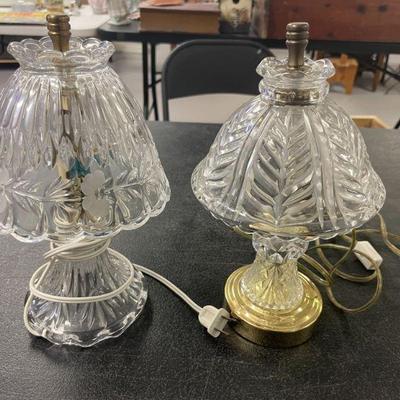 Sale Photo Thumbnail #120: Crystal Lamps