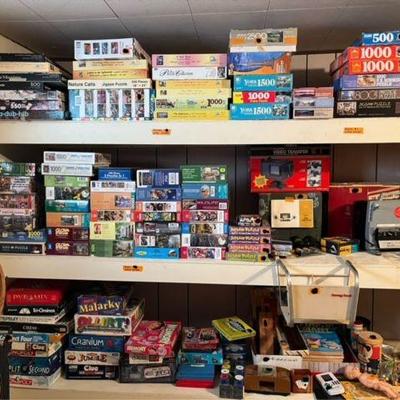 Puzzles and games galore
