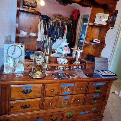 Bedroom furniture and clothing