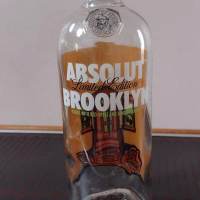 Rare Absolut Brooklyn Spike Lee bottle.