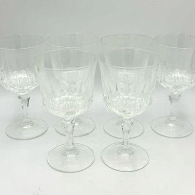 (6) St. Germain by CRISTAL D'ARQUES-DURAND Wine Glasses
