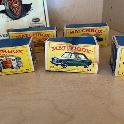 Tons of match box cars and model cars from the 60s and 70s