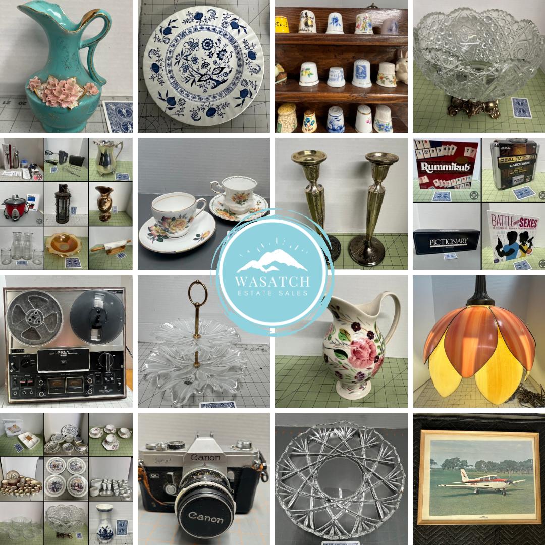 Wasatch Estate Sales’ ONLINE Auction Ends Wednesday (4/24) at 6pm