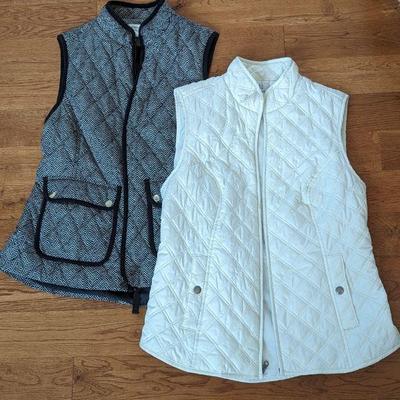 Two Croft & Barrow Women's Size Small Vests