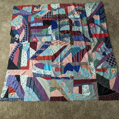 Unfinished Homemade Quilt 72